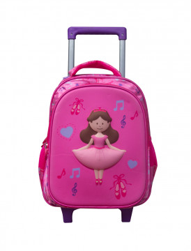 MOCHILA CAR.BALLERINA ROSA...