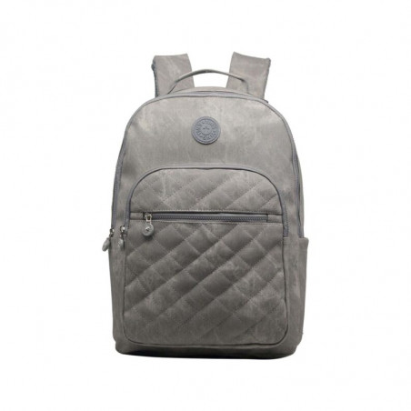 MOCHILA YINS PU PT.CORES 42CM.1D.