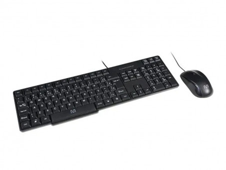 KIT TECLADO PS2+MOUSE PRETO TC303