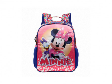 MOCHILA MINNIE 40CM.FLORAL RS.1D.