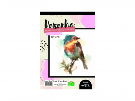 BLOCO DESENHO A3 BRANCO 200G.FLEX 20F.