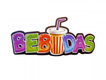 PLACA PAPEL BEBIDAS 49X23