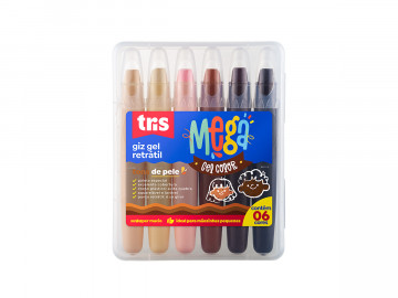 GIZ CERA 06 CORES GEL TONS...