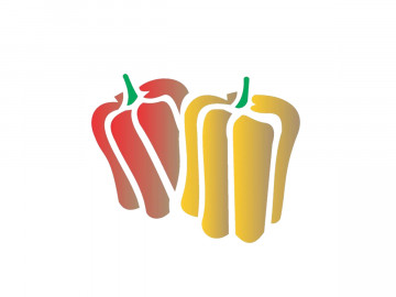 STENCIL LEGUME PIMENTOES...