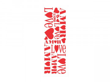 STENCIL AMOR 10X30 OPA483