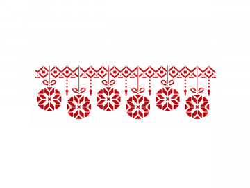 STENCIL PONTO CRUZ NATAL...