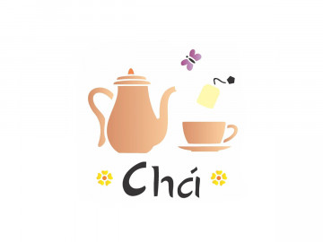 STENCIL BULE XICARA 14X14...