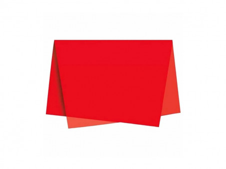 PAPEL SEDA VERMELHO 60X48CM.C/100