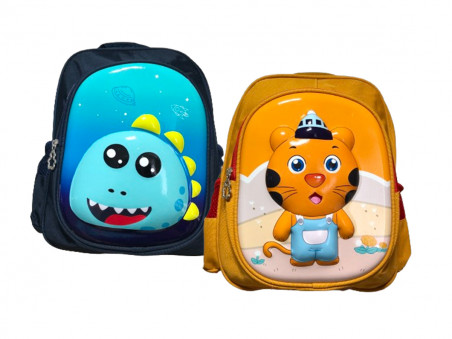 MOCHILA RELEVO BICHINHOS 30CM.1D.