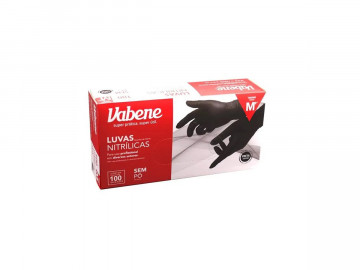 LUVAS NITRILICA PRETA...