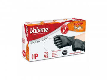 LUVAS VINIFLEX PRETA  P C/100