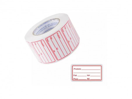 ETIQUETA  50MMX30MM PRECO/FAB/VAL.4X333