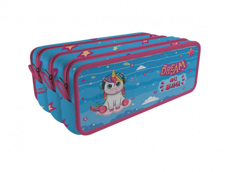 BOLSINHA EST.DREAM AZUL/ROSA 3D.