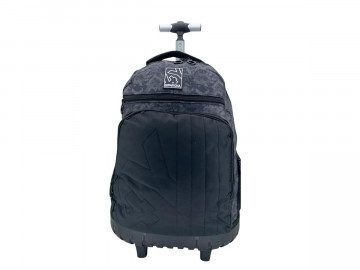 MOCHILA CAR.PRETA/CINZA...