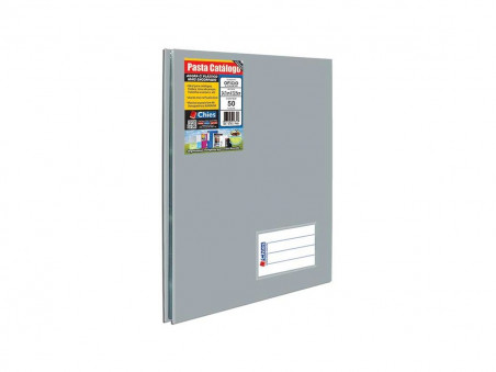 PASTA CATALOGO  50PL.006 CINZA PP.OF.PAR