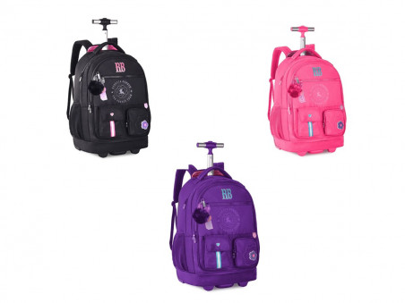 MOCHILA CAR.REBECCA BONBON 45CM.2D.