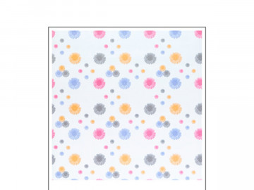 PAPEL CONT.FLORES E FOLHAS...