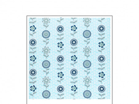 PAPEL CONT.FLORES E FOLHAS 1-10M.60MIC