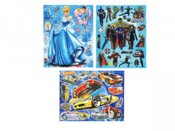 ADESIVO PERSONAGENS 20X25...