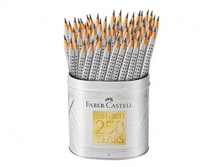 LAPIS PRETO FABER GRIP201B CZ.LATA C/144