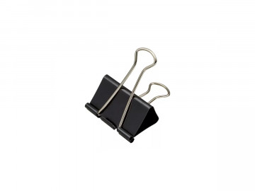 PRENDEDOR PAPEL  19MM PRETO...