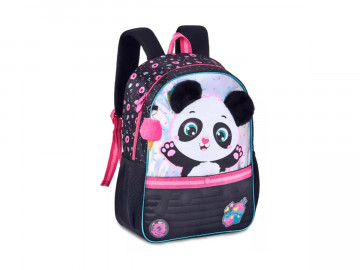 MOCHILA PANDA+CHAV 38CM.1D.