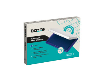 ALMOFADA CARIMBO N.3 AZUL...