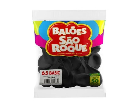 BALAO PRETO N.6,5 CLASSIC C/50