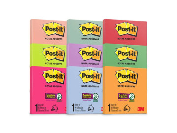 POST-IT  76X 76MM DIVERSOS...