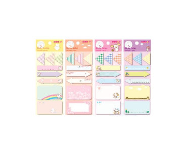 POST-IT FORMATO CUTE CORES...