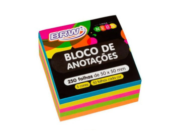 POST-IT  50X50MM NEON CORES...