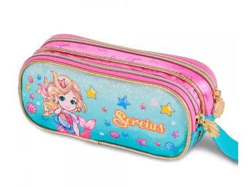 BOLSINHA EST.SEREIA ROSA 2D.