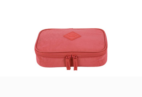 NECESSAIRE BOX CRINKLE ROSA 1D.