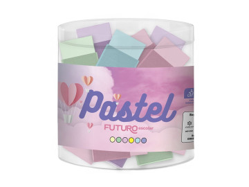 BORRACHA PLASTICA PASTEL...