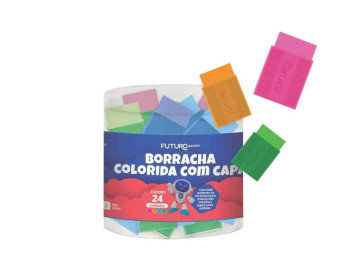 BORRACHA PLASTICA COLORIDA...