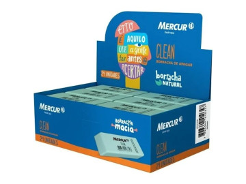 BORRACHA ESCOLAR VERDE...