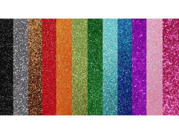 BORRACHA EVA VX.GLITER-AV