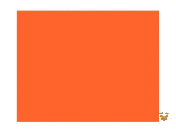 BORRACHA EVA LISO LARANJA...