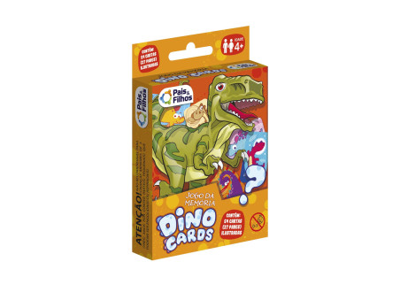 JOGO MEMORIA DINOCARDS 54 CARTAS