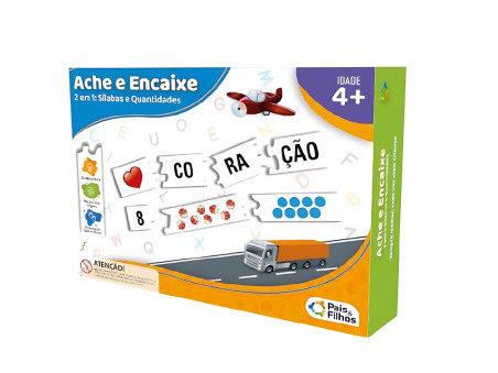 ACHE ENCAIXE 2 EM 1 SILABAS+QUANTIDADES
