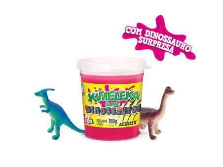 KIMELEKA DINOSSAUROS SLIME VX.CORES 180G