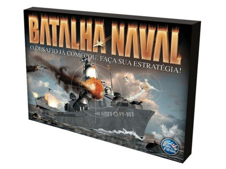 JOGO BATALHA NAVAL TABULEIRO+PECAS