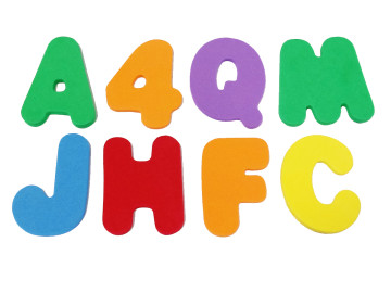 RECORTE EVA ABC+VOGAIS 3CM...