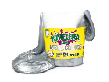 KIMELEKA METALICA PRATA ART...