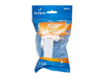 ADAPTADOR TOMADA 2 ENTRAS +...