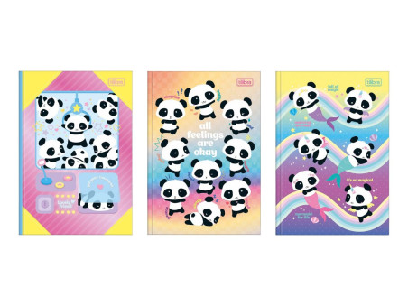 CADERNO BROCHURA 80F.LOVELY FEM.CD.