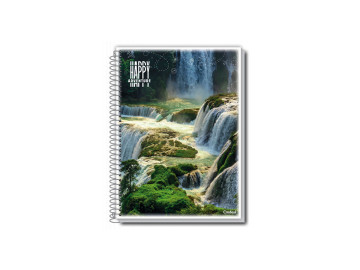 CADERNO ESPIRAL  48F.HAPPY...