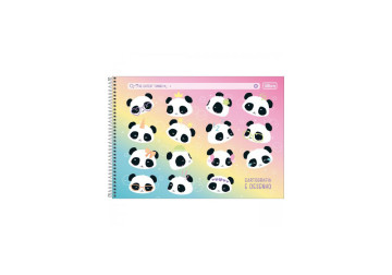 CADERNO CART.80F.LOVELY...