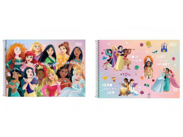 CADERNO CART.80F.PRINCESAS...