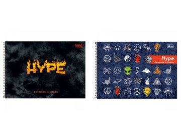 CADERNO CART.80F.HYPE...